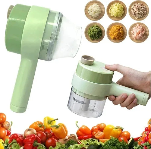 4 IN 1 Electric Vegetable Cutter Slicer